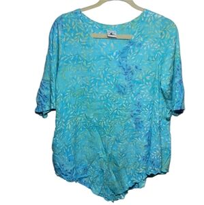 Lost River Clothing Company V-Neck Blouse Size XL